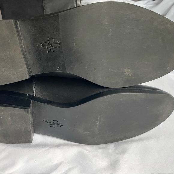 NWOT Cole Haan Black Leather Riding Boots - Picture 6 of 7